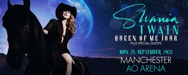 shania twain: VIP Tickets + Hospitality Packages - AO Arena, Manchester